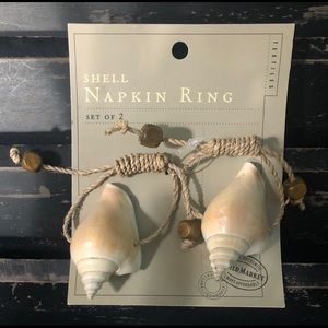 WORLD MARKET Shell Napkin Rings